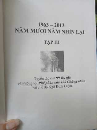 1963 - 2013 NĂM MƯƠI NĂM NHÌN LẠI - TUYỂN TẬP CỦA 99 TÁC GIẢ (TẬP 1 + 3)