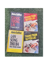 COMBO 4 CUỐN CỦA TÁC GIẢ ALVIN TOFFLER