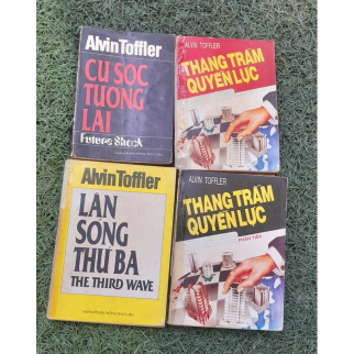 COMBO 4 CUỐN CỦA TÁC GIẢ ALVIN TOFFLER