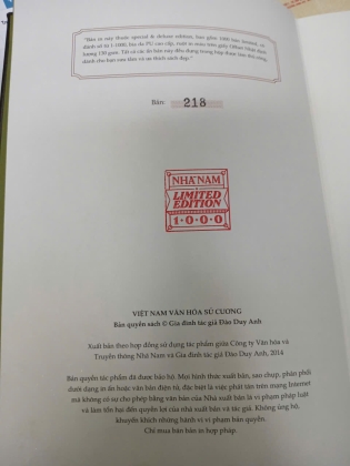 [PHIÊN BẢN GIỚI HẠN] VIỆT NAM VĂN HOÁ SỬ CƯƠNG - ĐÀO DUY ANH