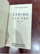 TẢN ĐÀ VẬN VĂN TOÀN TẬP - TẢN ĐÀ NGUYỄN KHẮC HIẾU (1945)