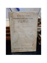 NGHIÊN CỨU VIỆT NAM