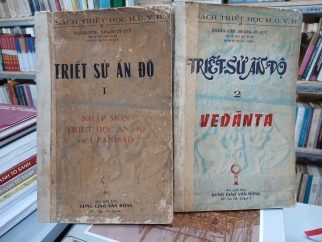 TRIẾT SỬ ẤN ĐỘ (TẬP 1+2) - HOÀNH SƠN HOÀNG SỸ QUÝ