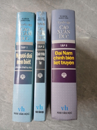 TUYỂN TẬP CAO XUÂN DỤC (TẬP 1, 2, 5)