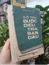 SỔ TAY BƯỚC ĐIỀU TRA BAN ĐẦU