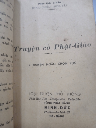 TRUYỆN CỔ PHẬT GIÁO - Minh Chiếu sưu tập