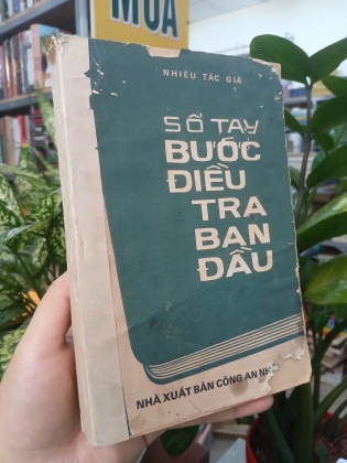 SỔ TAY BƯỚC ĐIỀU TRA BAN ĐẦU