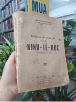 TÓM LƯỢC CÁC GIẢNG VĂN VỀ MÔN KINH TẾ HỌC - PHAN TẤN CHỨC 