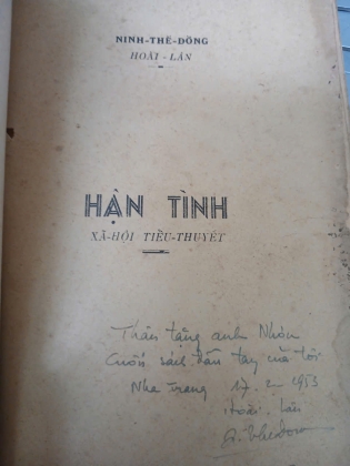 HẬN TÌNH - HOÀI LÂN