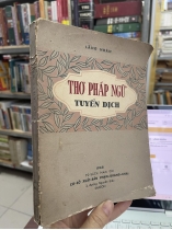 THƠ PHÁP NGỮ TUYỂN DỊCH - LÃNG NHÂN