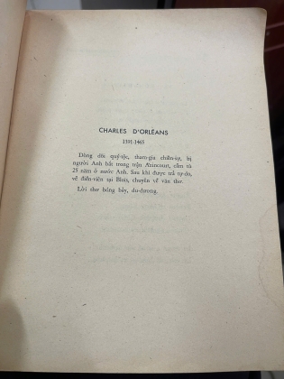 THƠ PHÁP NGỮ TUYỂN DỊCH - LÃNG NHÂN