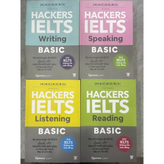 TRỌN BỘ 4 CUỐN HACKERS IELTS BASIC 