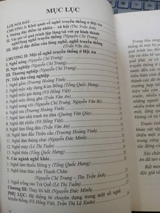 NGHỀ TRUYỀN THỐNG HỘI AN