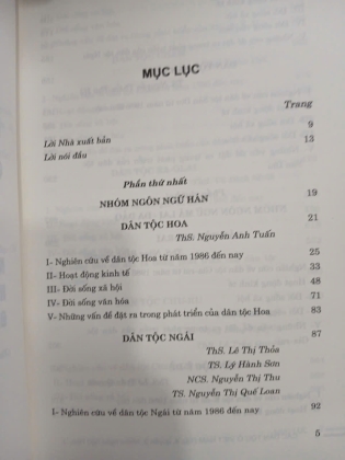 CÁC DÂN TỘC Ở VIỆT NAM (TẬP 4) - VƯƠNG XUÂN TÌNH (CHỦ BIÊN) 