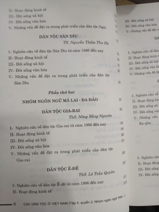 CÁC DÂN TỘC Ở VIỆT NAM (TẬP 4) - VƯƠNG XUÂN TÌNH (CHỦ BIÊN) 