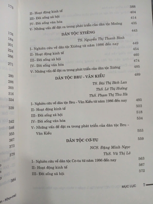 CÁC DÂN TỘC Ở VIỆT NAM (TẬP 3) - VƯƠNG XUÂN TÌNH