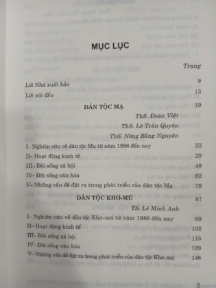CÁC DÂN TỘC Ở VIỆT NAM (TẬP 3) - VƯƠNG XUÂN TÌNH