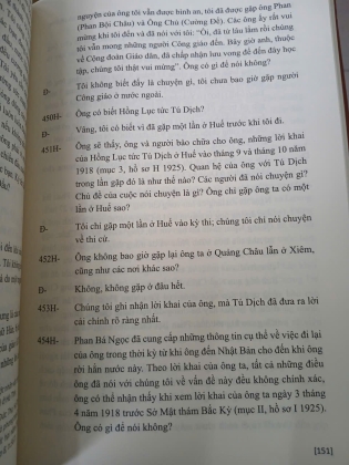 VỤ ÁN PHAN BỘI CHÂU NĂM 1925: HỒ SƠ THẨM VẤN (BÌA CỨNG)