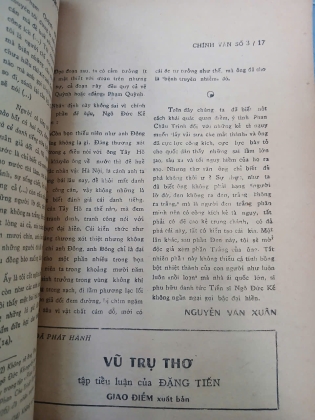 CHÍNH VĂN - SỐ ĐẶC BIỆT KỶ NIỆM MỘT TRĂM NĂM SANH PHAN CHU TRINH 