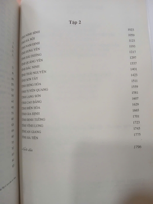 ĐẠI NAM NHẤT THỐNG CHÍ TẬP 2 (BÌA CỨNG) - Hoàng Văn Lâu dịch thuật