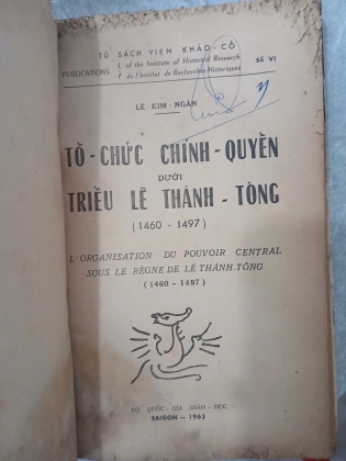TỔ CHỨC CHÍNH QUYỀN TRUNG ƯƠNG DƯỚI TRIỀU LÊ THÁNH TÔNG ( 1460 - 1497 ) - LÊ KIM NGÂN