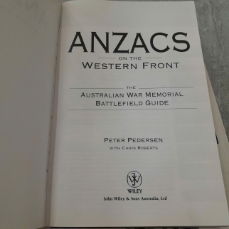 ANZACS ON THE WESTERN FRONT - PETER PEDERSEN