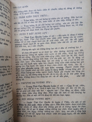 VÕ ĐANG THÁI CỰC QUYỀN - HÀNG THANH