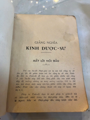 GIẢNG KINH DƯỢC SƯ - THIỀU CHỬU DỊCH