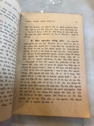 GIẢNG KINH DƯỢC SƯ - THIỀU CHỬU DỊCH