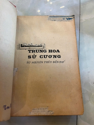 TRUNG HOA SỬ CƯƠNG - ĐÀO DUY ANH 