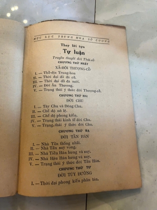 TRUNG HOA SỬ CƯƠNG - ĐÀO DUY ANH 