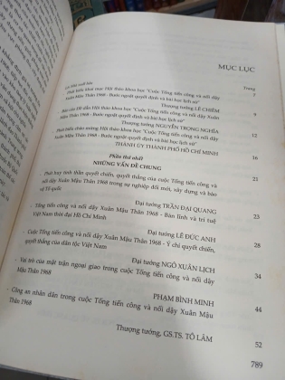 CUỘC TỔNG TIẾN CÔNG VÀ NỔI DẬY XUÂN MẬU THÂN 1968 (BÌA CỨNG)