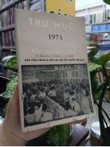 THƯ MỤC NHÀ SÁCH KHAI TRÍ 1973
