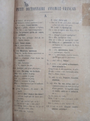 TIỂU TỪ ĐIỂN VIỆT - PHÁP - VALLEN