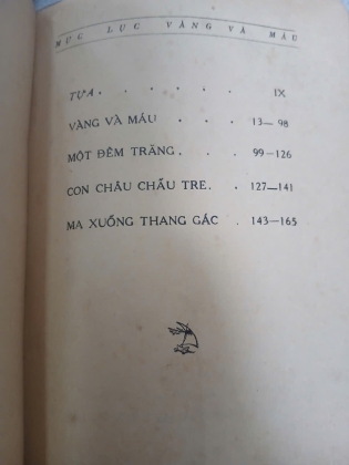 VÀNG VÀ MÁU - THẾ LỮ