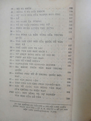 TUYỂN TẬP TẠP VĂN - TIỂU THUYẾT LỖ TẤN - PHAN KHÔI DỊCH