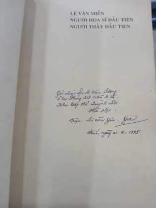 LÊ VĂN MIẾN NGƯỜI HỌA SĨ ĐẦU TIÊN NGƯỜI THẦY ĐẦU TIÊN 