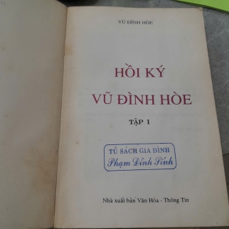 HỒI KÝ VŨ ĐÌNH HÒE - VŨ ĐÌNH HÒE