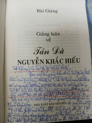 GIẢNG LUẬN VỀ TẢN ĐÀ NGUYỄN KHẮC HIẾU - BÙI GIÁNG