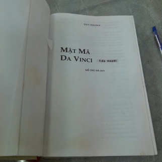 MẬT MÃ DA VINCI (BÌA CỨNG) - DAN BROWN (ĐỖ THU HÀ DỊCH )