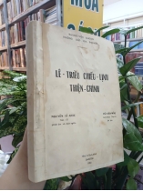 LÊ TRIỀU CHIẾU LỊNH THIỆN CHÍNH - NGUYỄN SĨ GIÁC