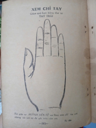 XEM CHỈ TAY - HUỲNH LIÊN TỬ