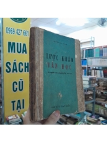 LƯỢC KHẢO VĂN HỌC - NGUYỄN VĂN TRUNG