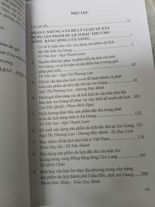 XÂY DỰNG SẢN PHẨM DU LỊCH ĐẶC THÙ ĐỒNG BẰNG SÔNG CỬU LONG