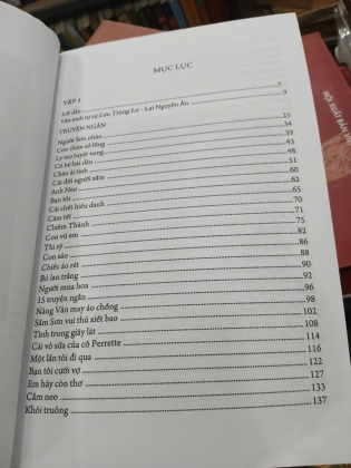 LƯU TRỌNG LƯ - TÁC PHẨM TRUYỆN NGẮN, TIỂU THUYẾT (TRỌN BỘ 2 TẬP)
