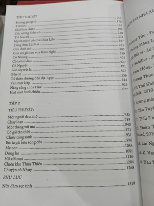 LƯU TRỌNG LƯ - TÁC PHẨM TRUYỆN NGẮN, TIỂU THUYẾT (TRỌN BỘ 2 TẬP)