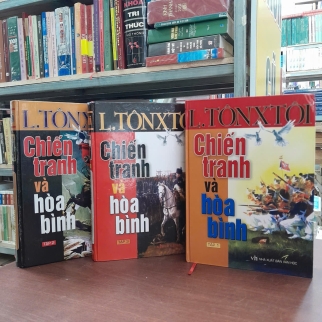 CHIẾN TRANH VÀ HOÀ BÌNH (BỘ 3 CUỐN - BÌA CỨNG) - L.TÔNXTÔI