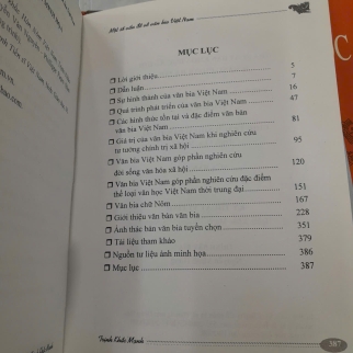 MỘT SỐ VẤN ĐỀ VỀ VĂN BIA VIỆT NAM (BÌA CỨNG) - TRỊNH KHẮC MẠNH