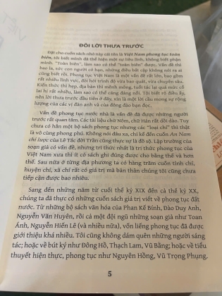 VIỆT NAM PHONG TỤC TOÀN BIÊN - VŨ NGỌC KHÁNH