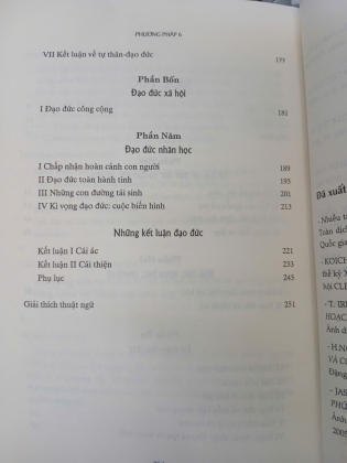 PHƯƠNG PHÁP QUYỂN 6 - ĐẠO ĐỨC HỌC  - EDGAR MORIN (CHU TIẾN ÁNH DỊCH)